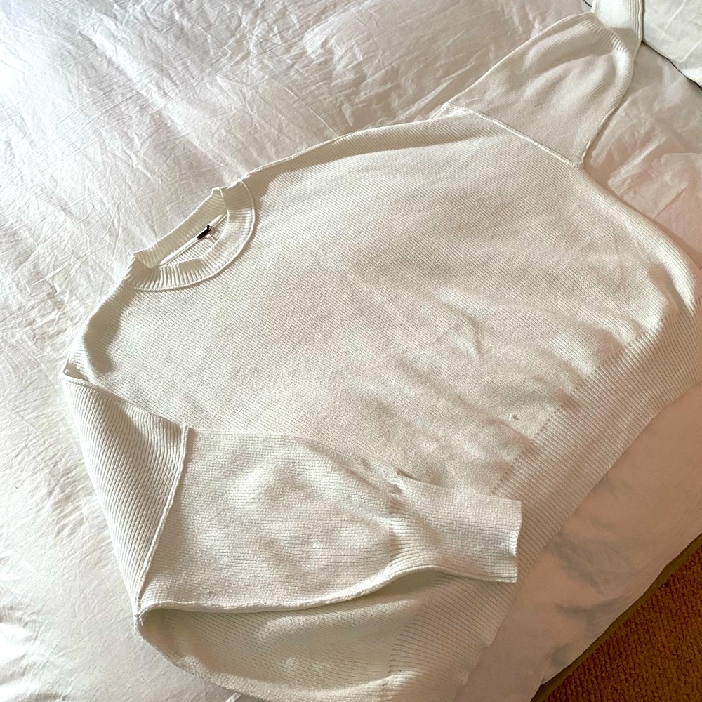 Cream Free People Easy Street Tunic